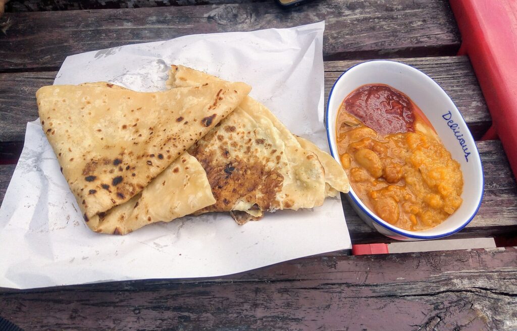 Dholl Puri Street Food, Mauritius