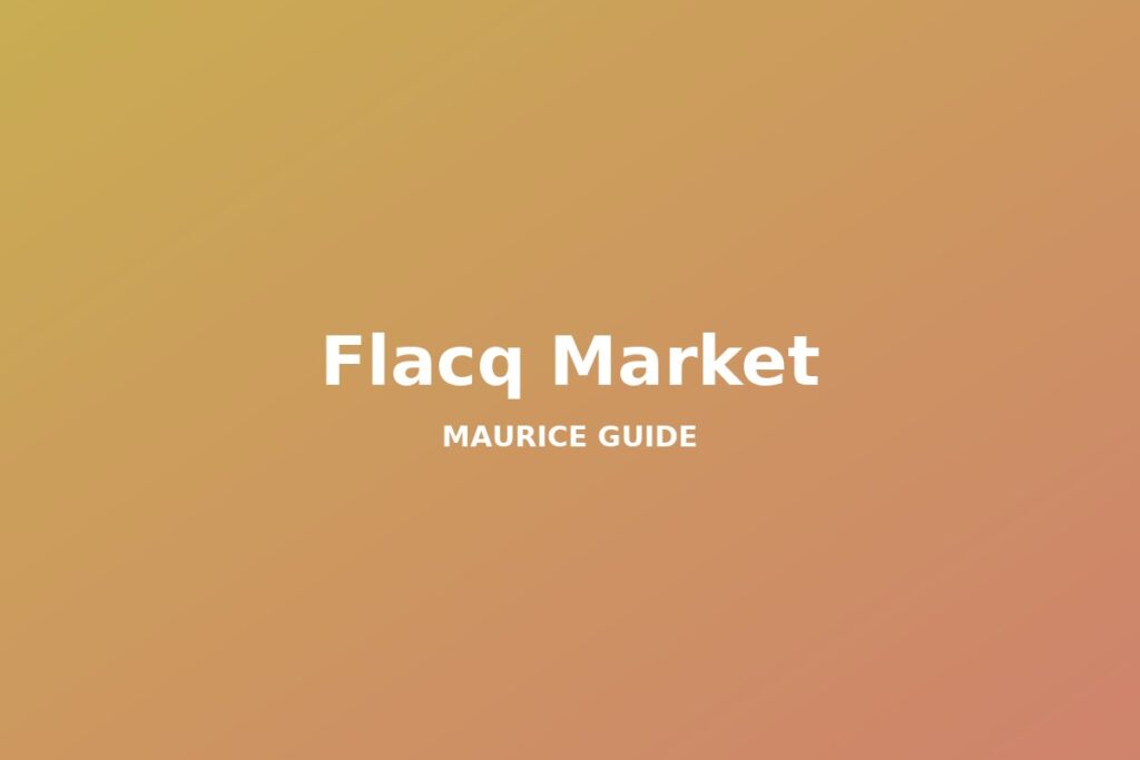 Flacq Market, Mauritius
