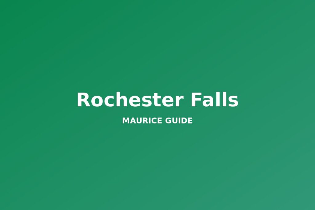 Rochester Falls, Mauritius